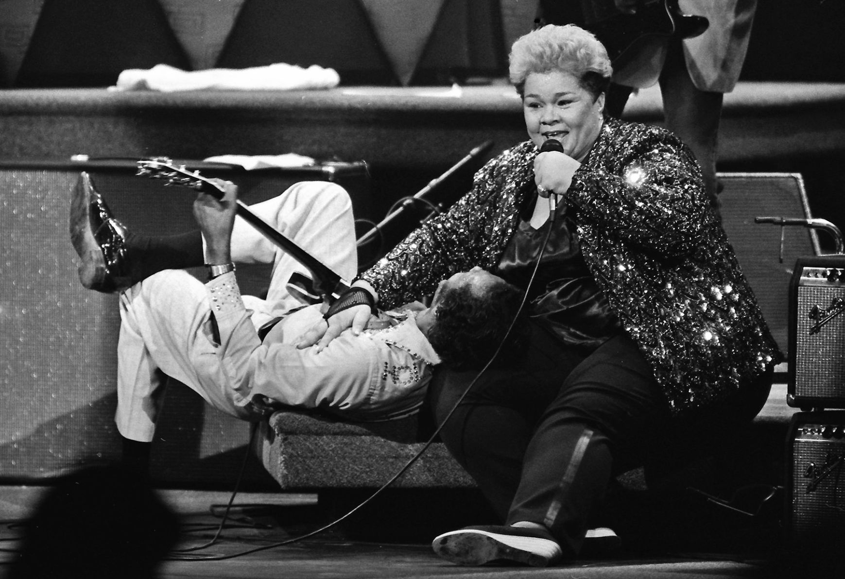 Chuck Berry's 60th birthday was a star-studded event